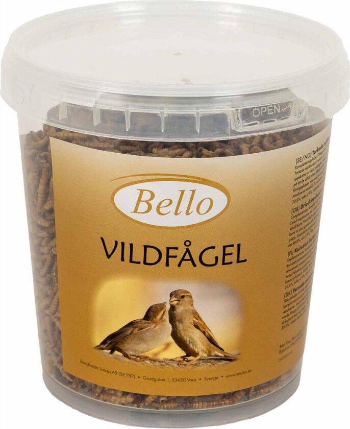 Bello tørket melorm - 200 gram