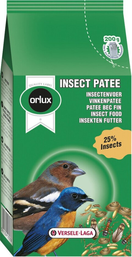 Orlux NutriBird Insektsfôr til spissnebb - 250 gram