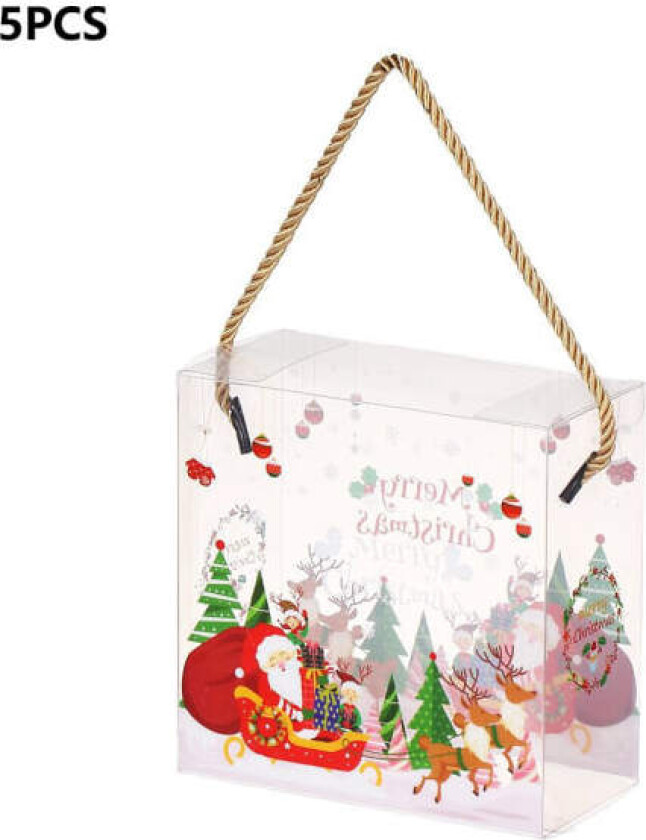 5 stk gavepose i gavepakning D