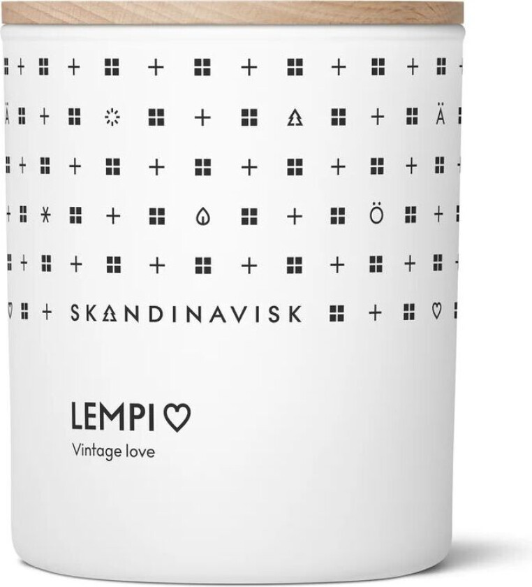 Lempi duftlys med lokk 200 g