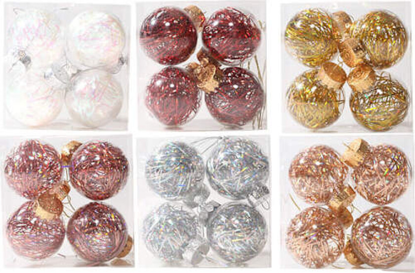 Gjennomsiktige Julekuler til Fylling, Akryldekorasjonskuler, Ideelle for Juletre, Fest, Julefeiring