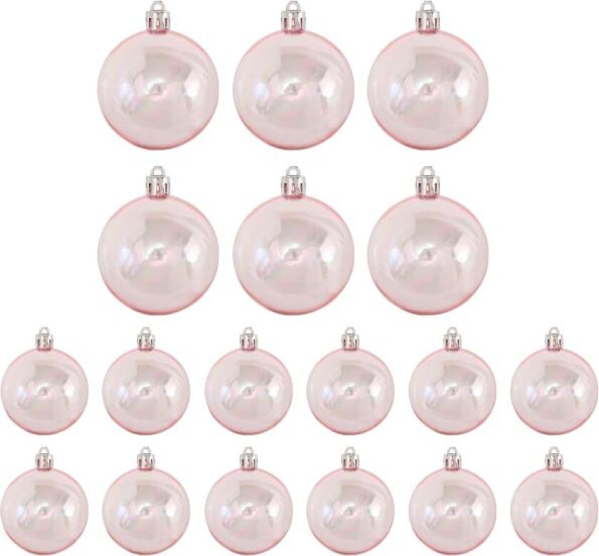 18 stk DIY Julekulepynt Juletrepynt