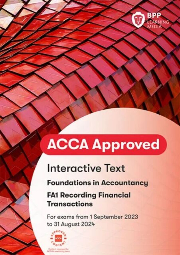 FIA Recording Financial Transactions FA1 av BPP Learning Media
