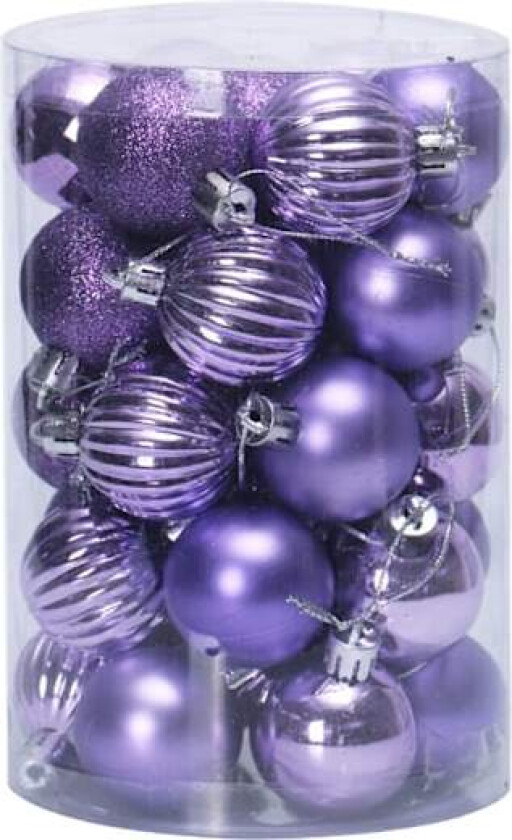 Julekule, julepyntsett