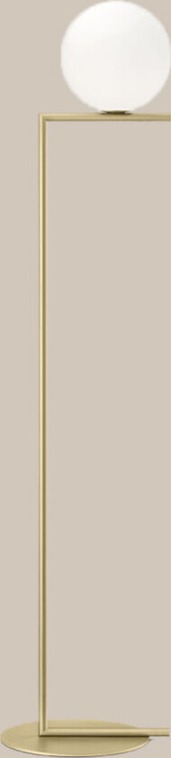 IC F1 gulvlampe H135 - messing