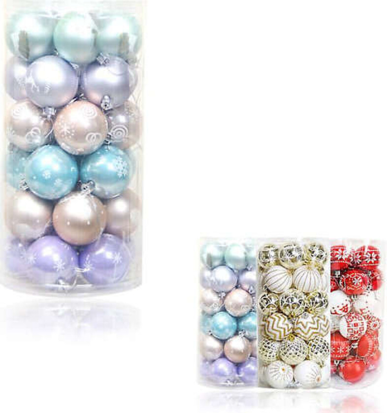 30 stk Julekulepynt 6cm Julekulepynt color