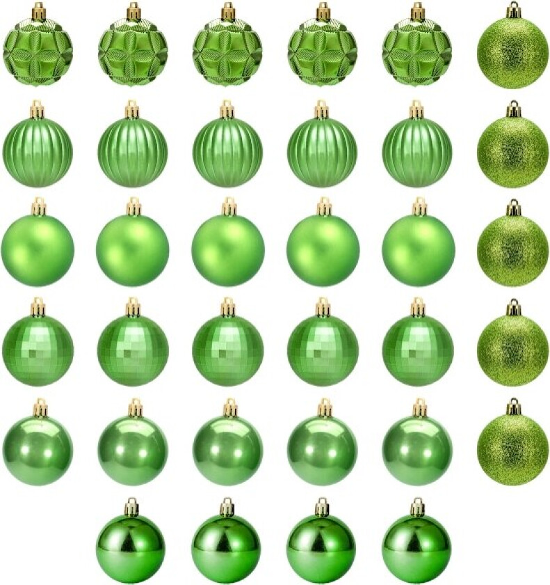 Julepynt, knusefri julekule, hengende pynt, juletrærpynt