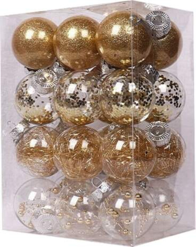 Julekuler Ornamenter Dekorative Hengende Julepynt