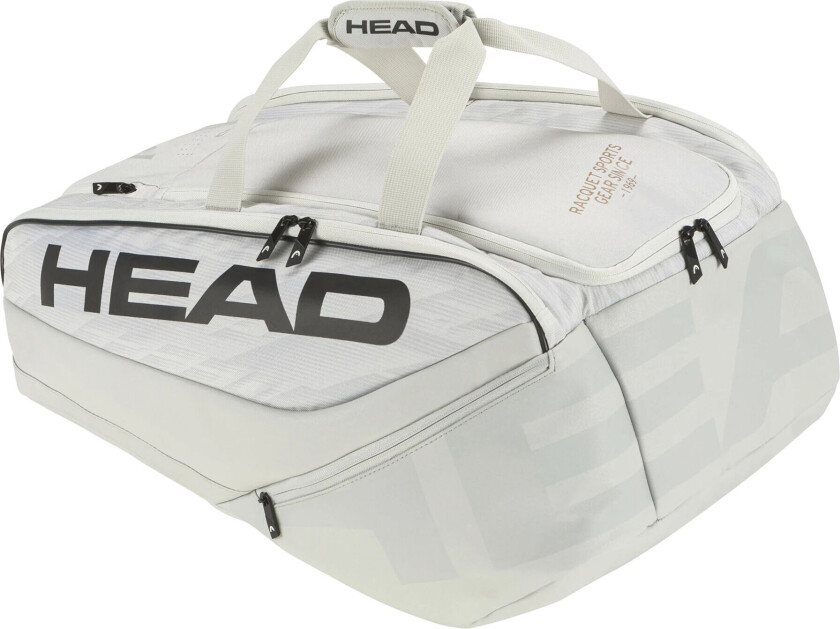 Head Pro X Padel Bag L YUBK, padelbag WHITE/BLACK