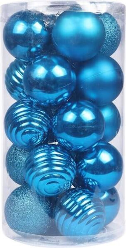 20 Julekuler 8CM for julepynt