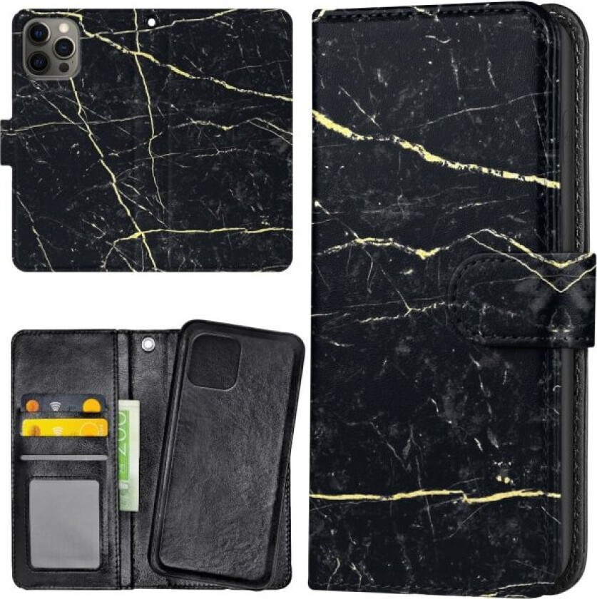 iPhone 14 Pro Max - Lommebok Deksel Marmor