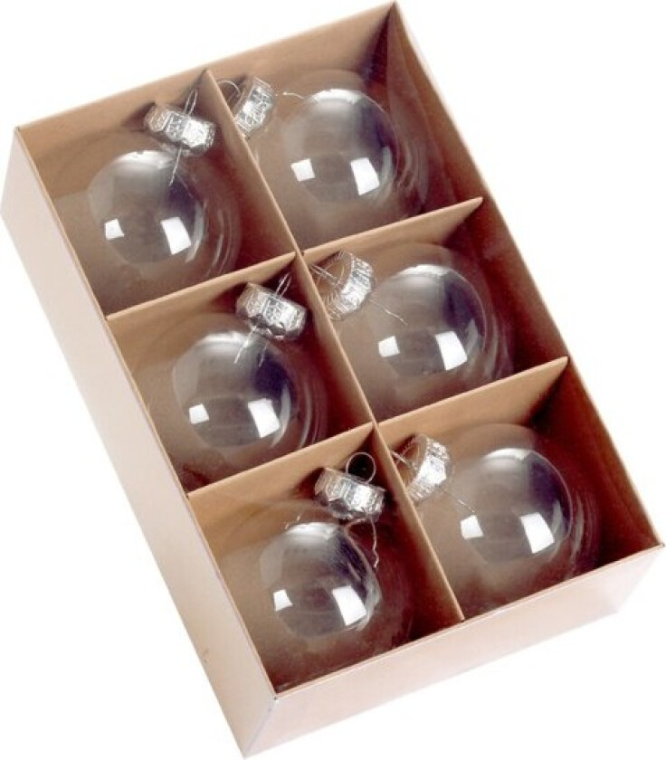 DIY Gjennomsiktige Fyllbare Kulepynt, Julekuler for