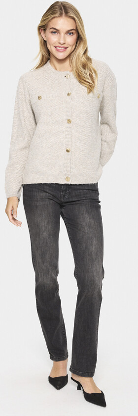 Iselasz Cardigan Str M - Cardigans