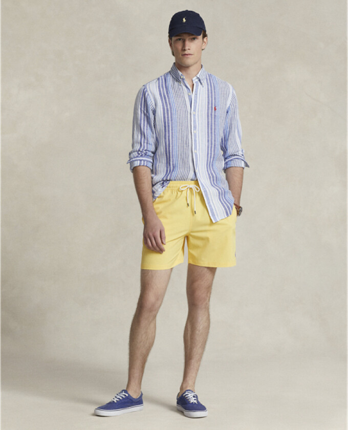 5. 75inch Traveler Classic Swim Trunk Str L - Badeshorts