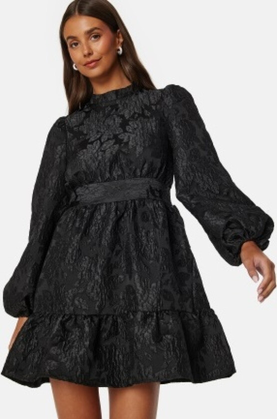 Vmsulle L/S Short Dress Black L