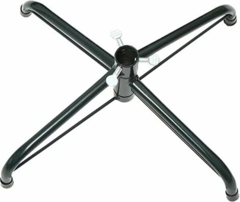 Juletrærstativ, 45cm-45cm sammenleggbart metallstativ, kunstig juletrefot for juledekorasjon