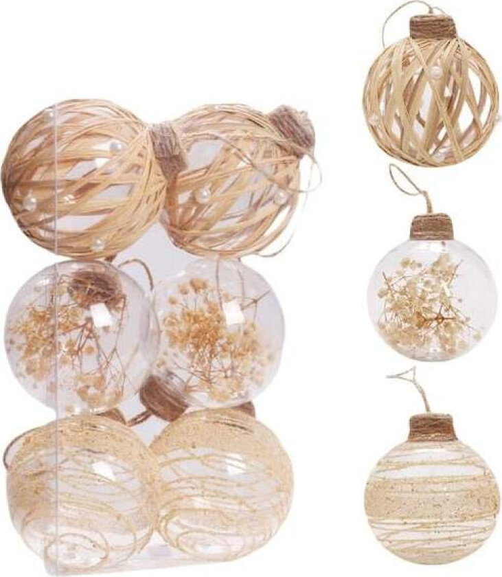 Julepynt, Julekulesett, Juletrepyntkuler Stil 2