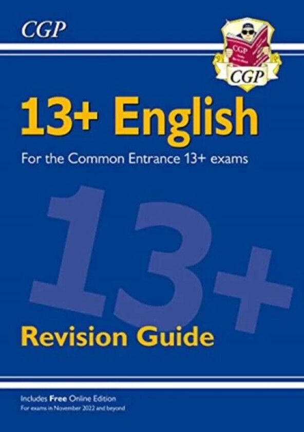 13+ English Revision Guide for the Common Entrance Exams av CGP Books