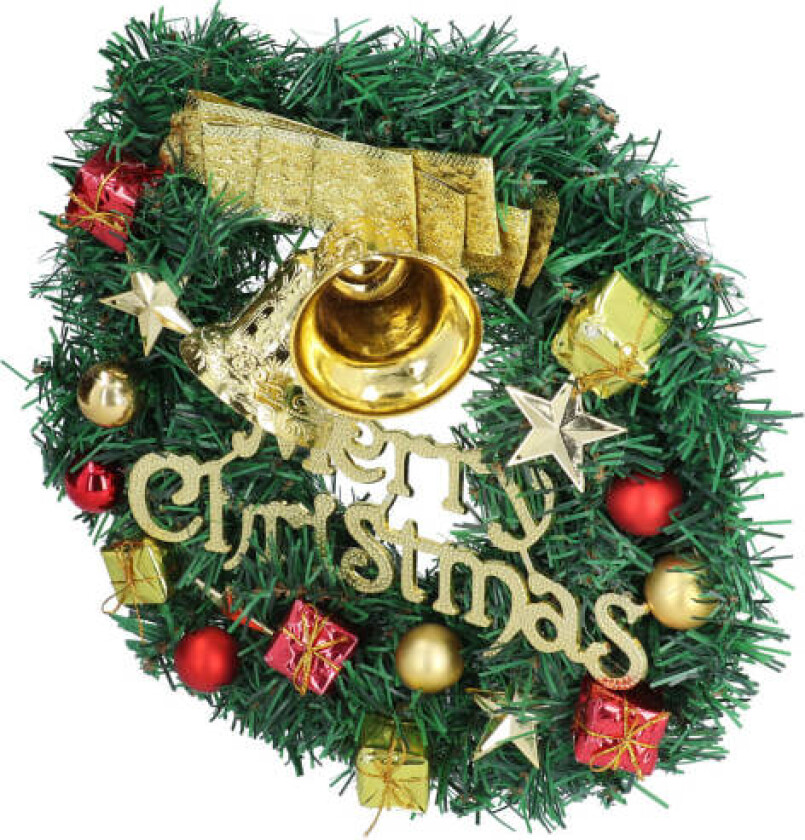 Julekrans Utendørs Lysende Julekrans for Høytidsjulefestdekorasjoner