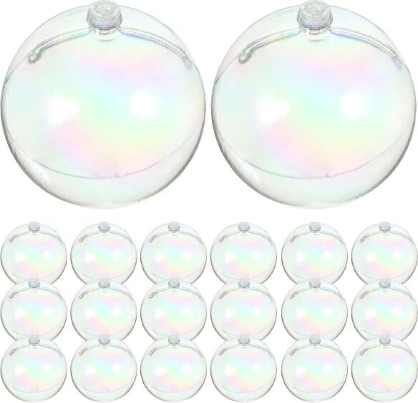 20 stk julekulepynt, dekorative ballheng, juletrepynt (5.00X5.00X5.00CM, som vist på figur 2)