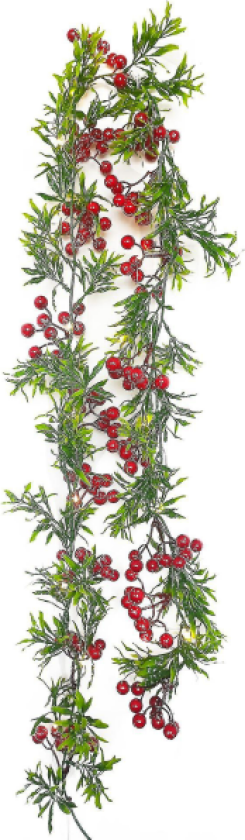 LED-julelys, julekrans med lys innendørs utendørs ferie jul nyttår festdekorasjoner (1 stk)