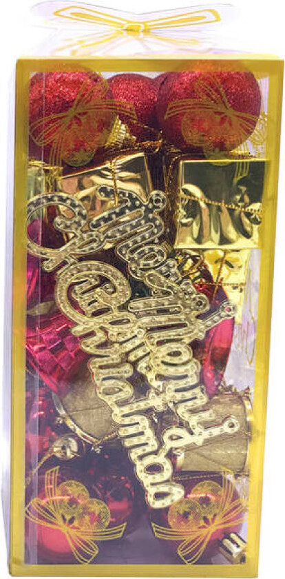 Julekuler Ornamenter for Juletrepynt Jul