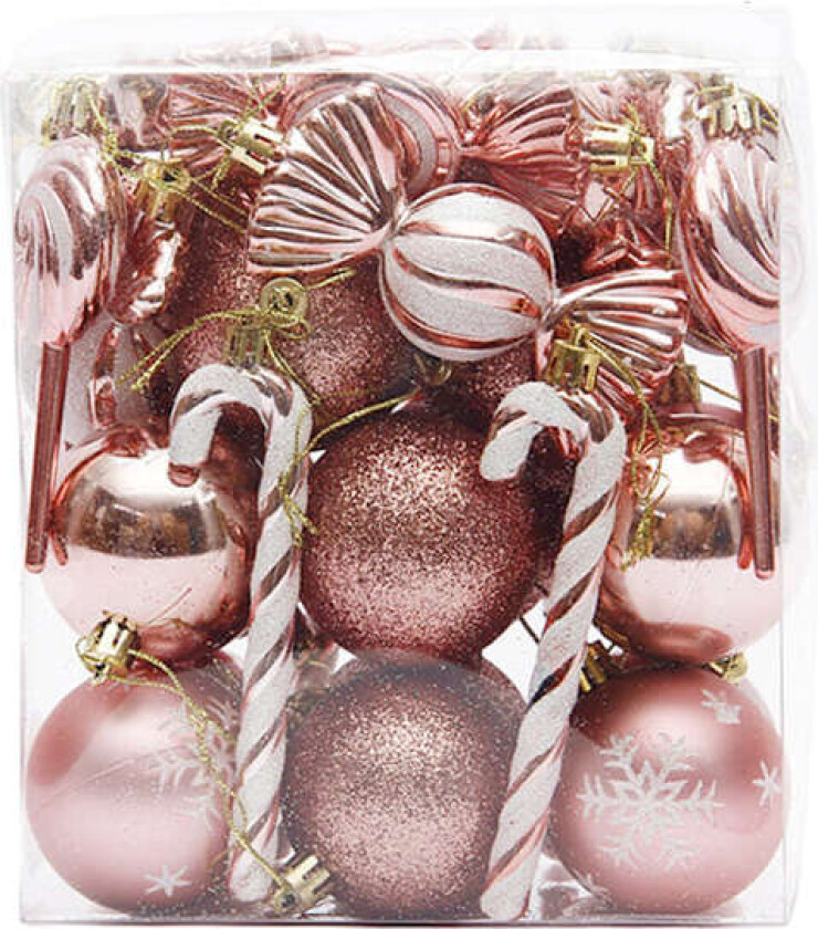 Julekuler for hengende dekorasjoner, til juletreet, innendørs, hjem, Thanksgiving-fest, høytidsdekorasjon