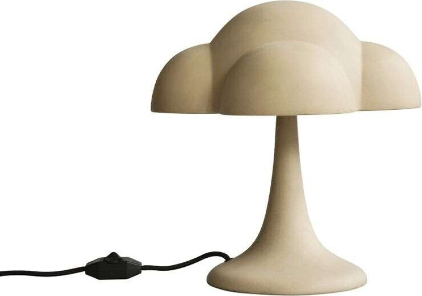 Fungus bordlampe 35 cm Sand