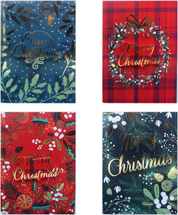 Julemusikk kortmønster vakkert utsøkt nydelig tredimensjonalt gratulasjonskort