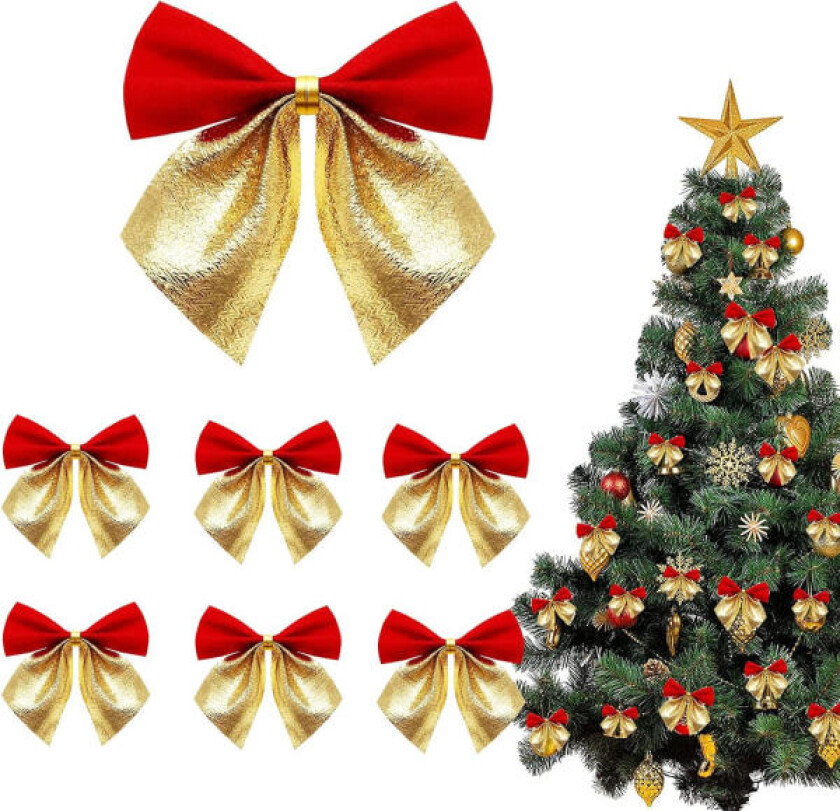 Julekrans i gull, utendørs julekranser, liten krans