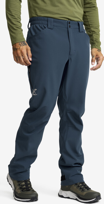 Hiball Essential Softshell Pants Herre Moonlit Ocean, Størrelse:XS - Bukser > Softshellbukser