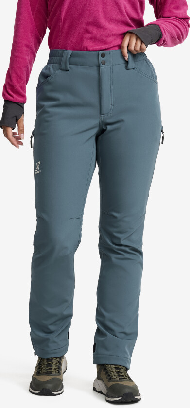 Dame > Bukser > Softshellbukser, Hiball Essential Softshell Pants Dame Orion Blue, Størrelse:S