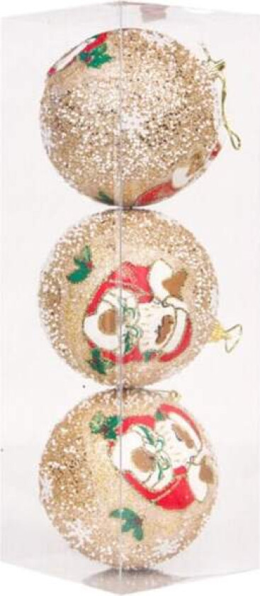 Julekuler Ornamenter Knusefrie Juletrpynt Hengende Kule for Juletre Feriefest Vindudekor