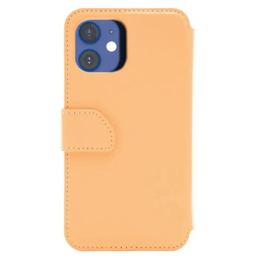 Wallet Case Solo 502 til iPhone 12 mini Oransje