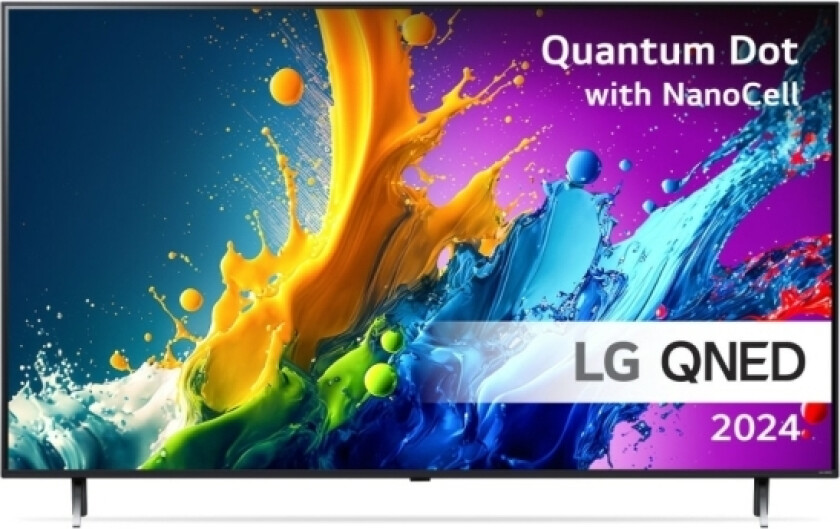 Lg Qned 86Qned80t6a, 2,18 M (86"), 3840 X 2160 Pixlar, 4K Ultra Hd, Qned, Smart-Tv, Wi-Fi