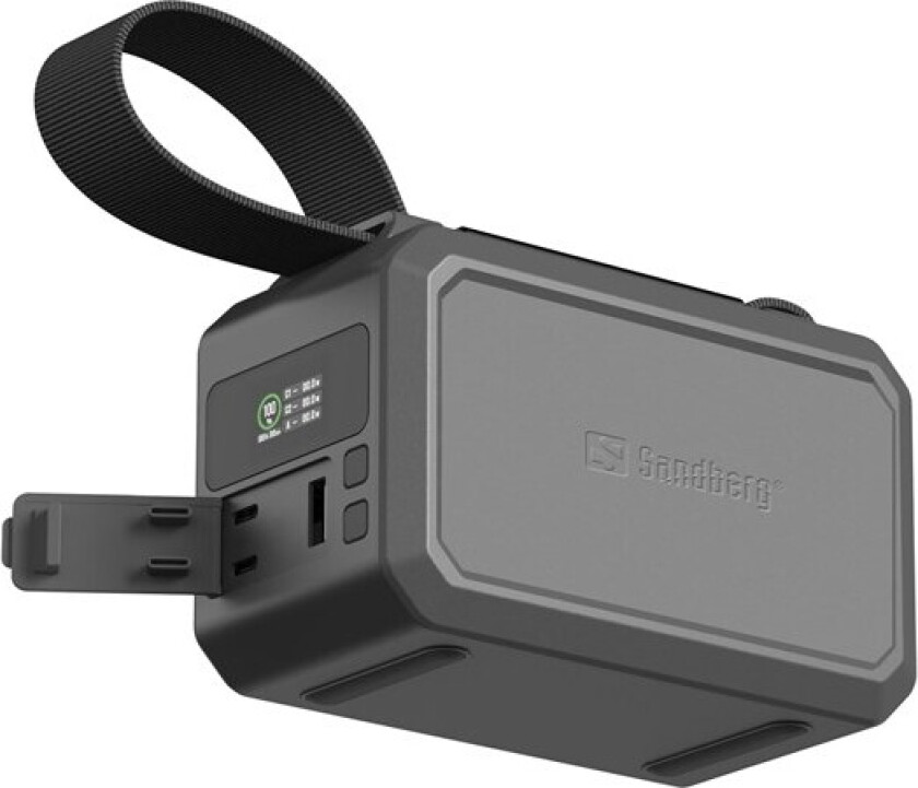 Survivor Powerbank 100W 40000 Nødlader - Svart - 40000 mAh