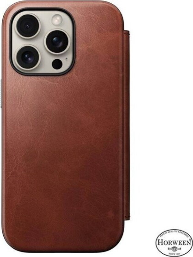 Leather Folio olde dublin for iPhone 16 Pro