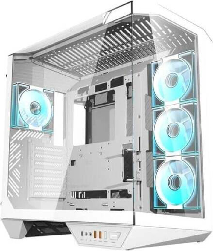 Computer Case DY470 4 fans (white) - Kabinett - Miditower