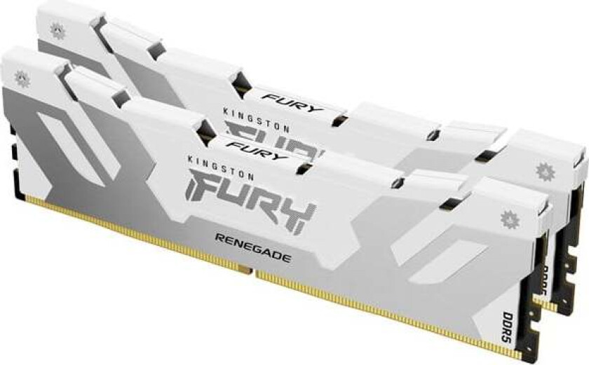 FURY Renegade DDR5-8400 - 480GB - CUDIMM for Intel - CL40 - Dual Channel (2 pcs) - Intel XMP - Hvit