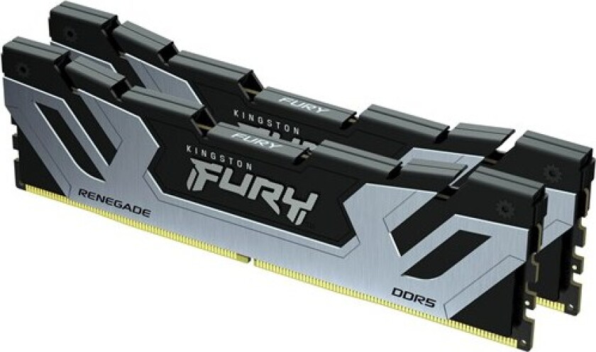 FURY Renegade DDR5-8400 - 48GB - CUDIMM for Intel - CL40 - Dual Channel (2 pcs) - Intel XMP - Svart