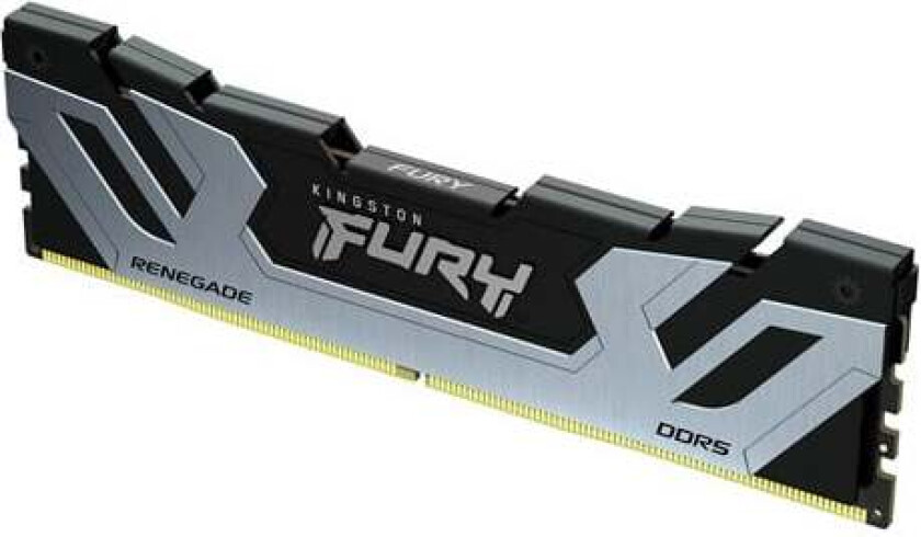 FURY Renegade DDR5-8400 - 24GB - CUDIMM for Intel - CL40 - Single Channel (1 pcs) - Intel XMP - Svart