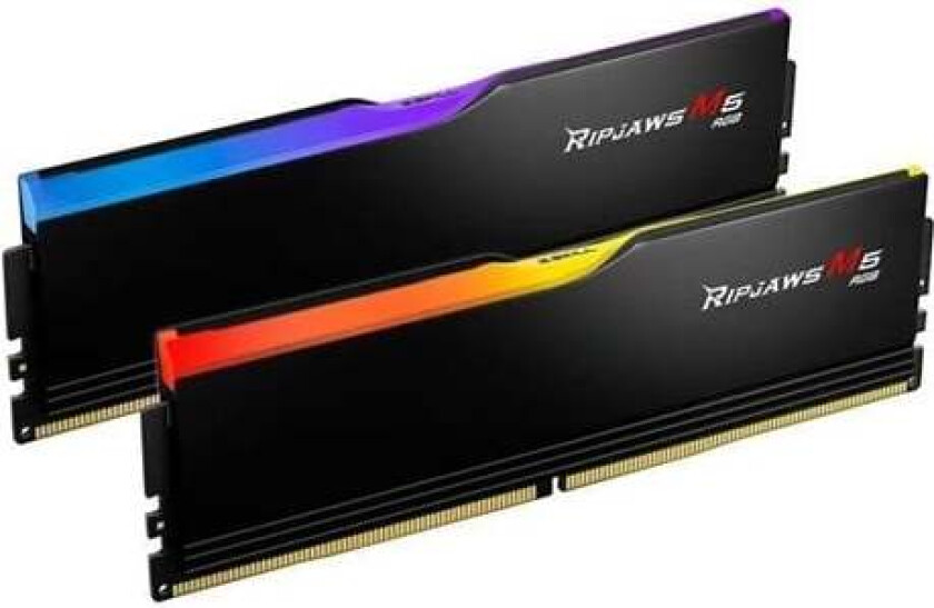 Ripjaws M5 Neo RGB DDR5-6000 - 32GB - CL28 - Dual Channel (2 pcs) - AMD EXPO - Svart med RGB