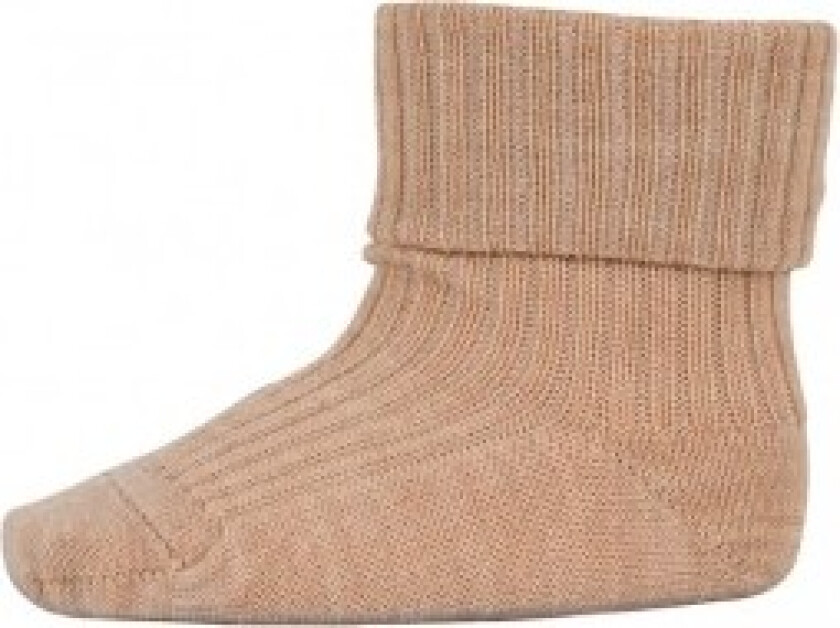 Bilde av Baby Ankelsokker I Merinoull Med Oppbrett