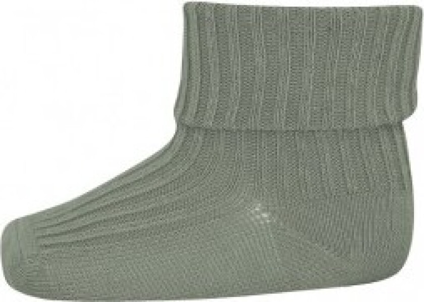 Baby Ankelsokker I Merinoull Med Oppbrett