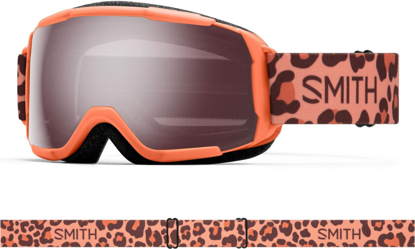 Grom, OTG Skibriller, Junior, Coral Cheetah Print