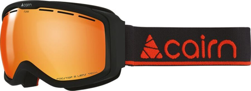 Funk, OTG Skibriller, Junior, Mat Black Orange