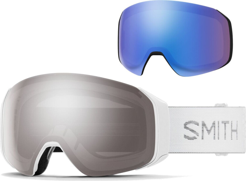 4D MAG S, Skibriller, White Chunky Knit