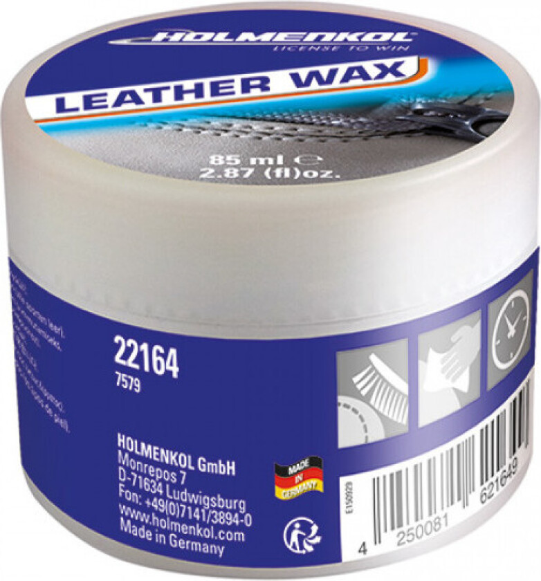 Leather Wax, Lærbalsam, 85 ml