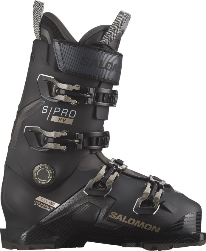 S/Pro HV 120 GW, Skistøvler, Herre, Black/Titanium 1 Met./Beluga