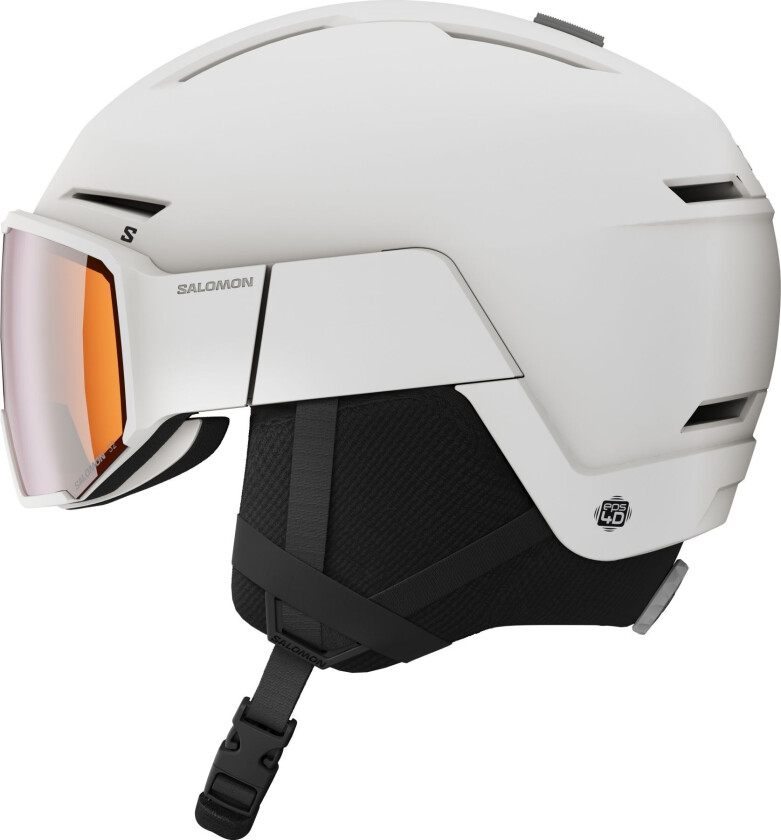Osmo, Skihjelm med Visir, White